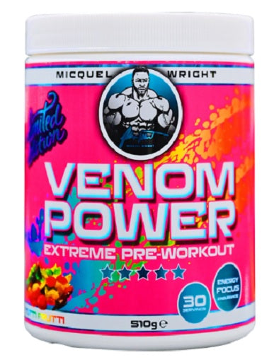 Micquel Wright Venom Power Extreme Pre Workout 510g - Fitness Shop - PowerPumperz