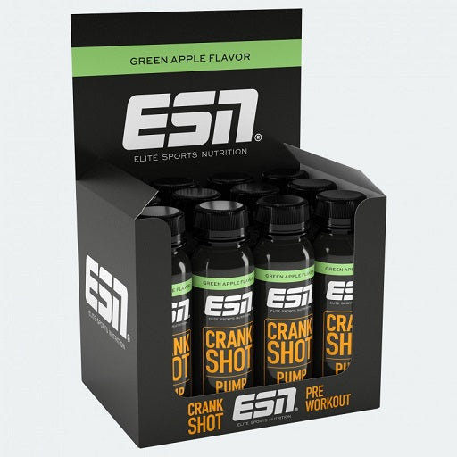 ESN Crank Pump Shot 12x 95ml - Fitness Shop - PowerPumperz