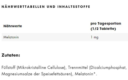 ESN Melatonin Sleep Aid 180 Tab. - Fitness Shop - PowerPumperz