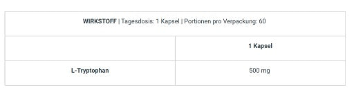 BioTech Tryptophan 60 Kapseln - Fitness Shop - PowerPumperz