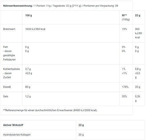 BioTech Clear Collagen 308g - Fitness Shop - PowerPumperz