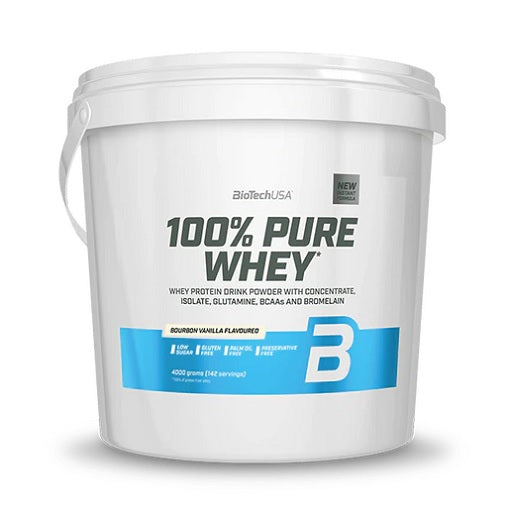 BioTech 100% Pure Whey 4000g - Fitness Shop - PowerPumperz