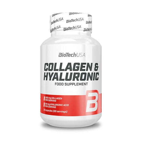 BioTech Collagen & Hyaluronic 30 Kapseln - Fitness Shop - PowerPumperz