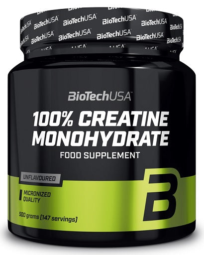 BioTech Creatine Monohydrate 500g Dose - Fitness Shop - PowerPumperz