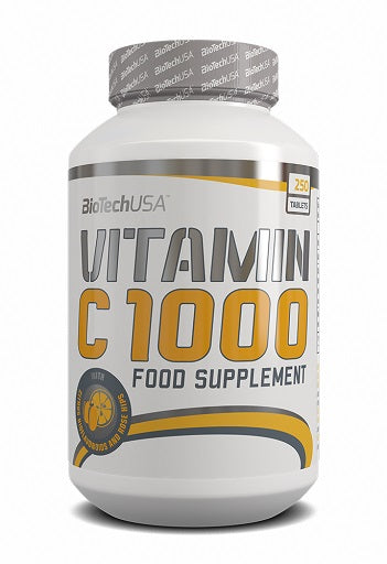 BioTech Vitamin C 1000 - 250 Tabl. - Fitness Shop - PowerPumperz