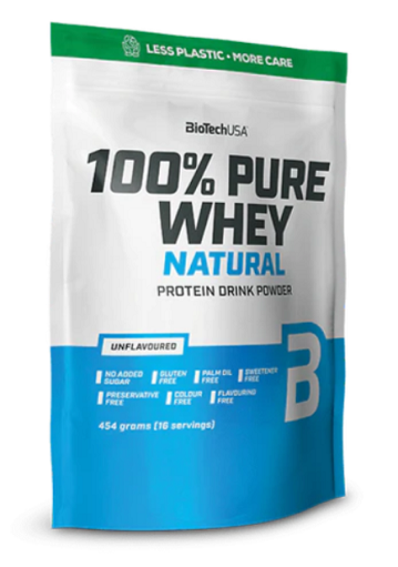 BioTech 100% Pure Whey 454g - Fitness Shop - PowerPumperz