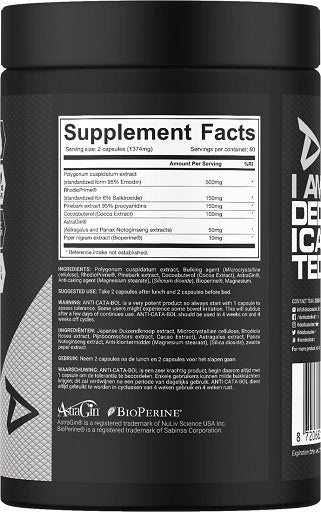 Dedicated Anti-Cata-Bol 120 Kapseln - Fitness Shop - PowerPumperz