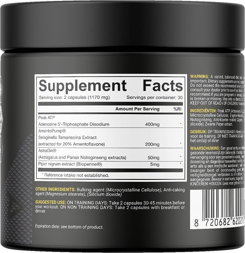 Dedicated True Power 60 Kapseln - Fitness Shop - PowerPumperz