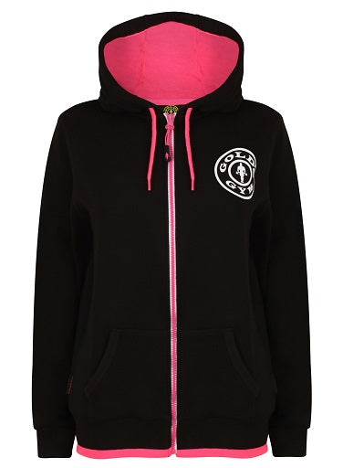 Gold´s Gym GGLSWT017 -Ladies Zip Hoodie - Fitness Shop - PowerPumperz