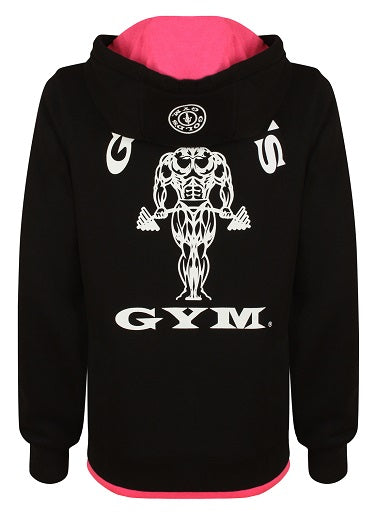 Gold´s Gym GGLSWT017 -Ladies Zip Hoodie - Fitness Shop - PowerPumperz