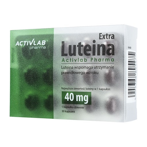 Activlab Lutein Extra 30 Kapseln - Fitness Shop - PowerPumperz