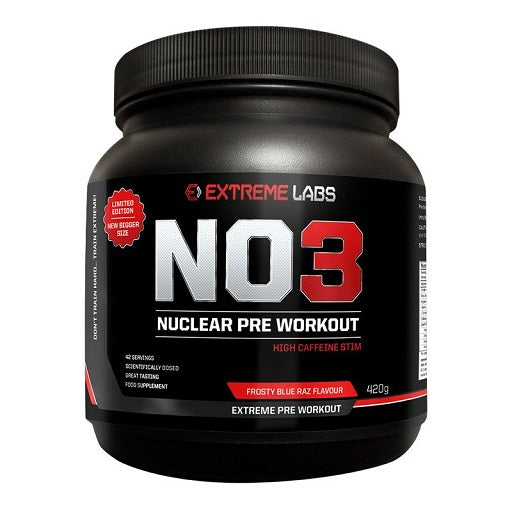 Extreme Labs - NO3 PreWorkout 42 Serverings - Fitness Shop - PowerPumperz
