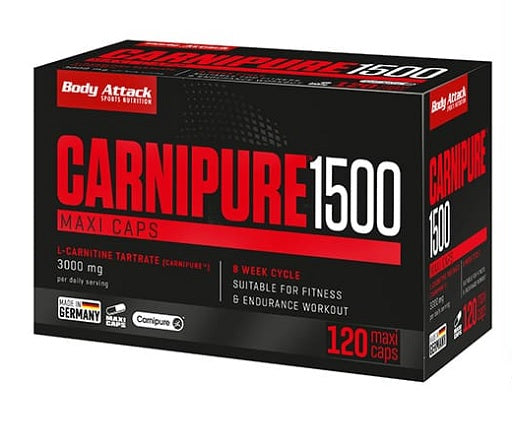 Body Attack Carnipure 1500 120 Kapseln - Fitness Shop - PowerPumperz