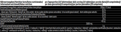 Body Attack Whey Amino Gold 325 Tabletten - Fitness Shop - PowerPumperz