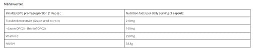 Body Attack OPC Traubenkern- Extrakt 60 Caps - Fitness Shop - PowerPumperz