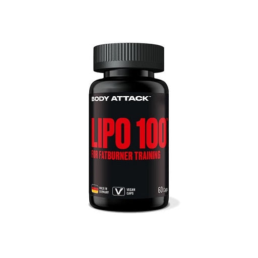 Body Attack Lipo 100 - 60 Kapseln - Fitness Shop - PowerPumperz