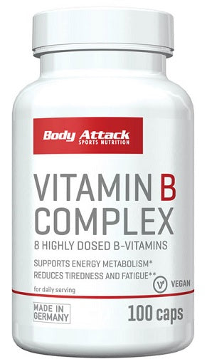 Body Attack B-Complex 100 Kapsel - Fitness Shop - PowerPumperz