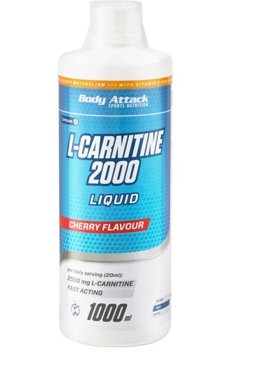 Body Attack L-Carnitine Liquid 2000, 1000ml - Fitness Shop - PowerPumperz