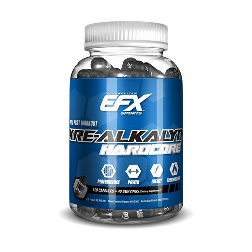 EFX Kre-Alkalyn Hardcore 120 Caps - Fitness Shop - PowerPumperz