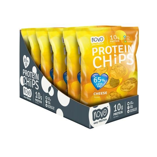 Novo Nutrition Protein Chips 6x30g - Fitness Shop - PowerPumperz