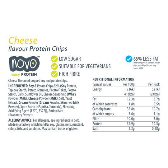 Novo Nutrition Protein Chips 6x30g - Fitness Shop - PowerPumperz