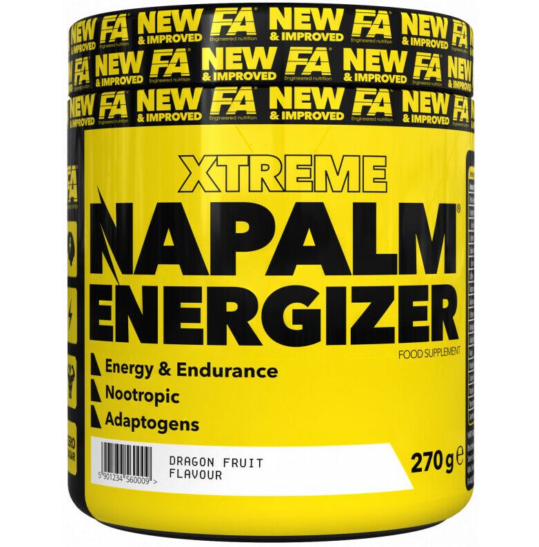 FA Nutrition Xtreme Napalm Energizer 270g - Fitness Shop - PowerPumperz