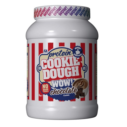 FA Nutrition WOW Cookie Dough 1kg - Fitness Shop - PowerPumperz
