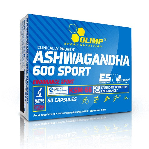 Olimp Ashwagandha 600 Sport 60 Kapslen - Fitness Shop - PowerPumperz