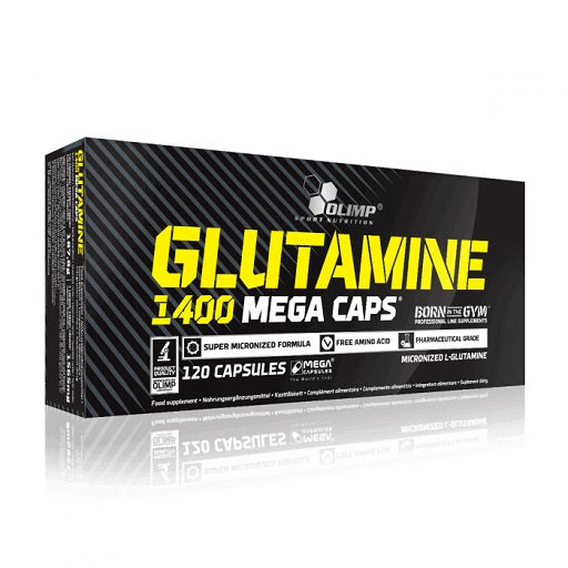 Olimp L-Glutamine Mega Caps - 120 Kapsel - Fitness Shop - PowerPumperz