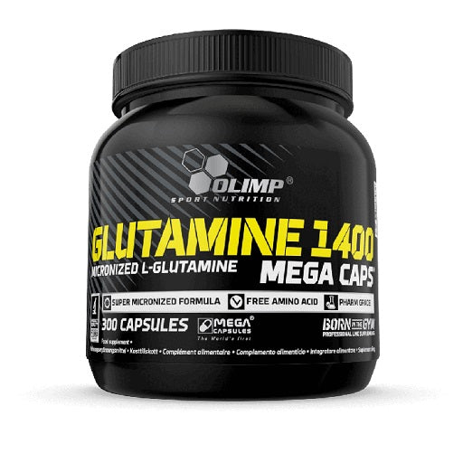 Olimp L-Glutamine Mega Caps - 300 Kapsel - Fitness Shop - PowerPumperz