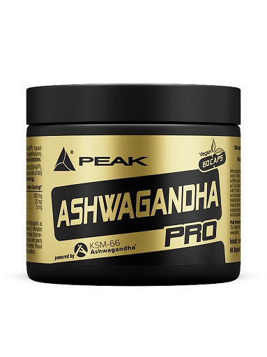Peak Ashwagandha Pro 60 Kapseln - Fitness Shop - PowerPumperz