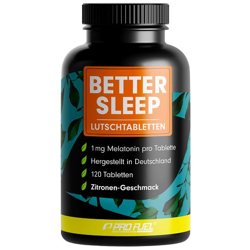 ProFuel Better Sleep Melatonin - 120 Lutschtabletten - Fitness Shop - PowerPumperz