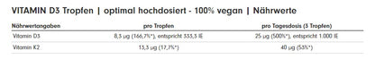 ProFuel Vitamin D3 Vegan Tropfen 30ml - Fitness Shop - PowerPumperz