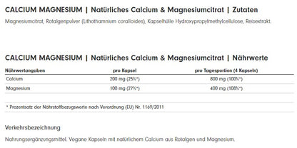 ProFuel CALCIUM & MAGNESIUM 120 Kaps. - Fitness Shop - PowerPumperz