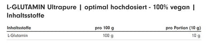 ProFuel Glutamin Ultrapure 500g Beutel - Fitness Shop - PowerPumperz