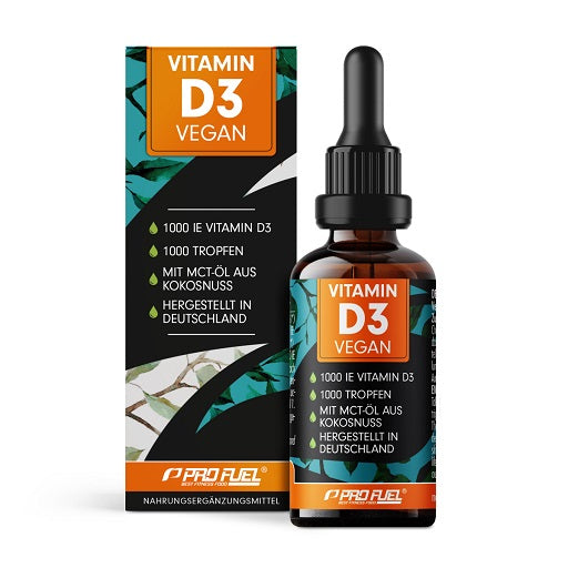 ProFuel Vitamin D3 Tropfen vegan / 1000 Tropfen (30ml) - Fitness Shop - PowerPumperz