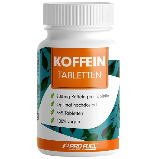 ProFuel Koffein (200mg) 365 Tabletten - Fitness Shop - PowerPumperz