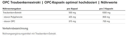 ProFuel OPC Traubenkernextrakt 240 Kapseln - Fitness Shop - PowerPumperz