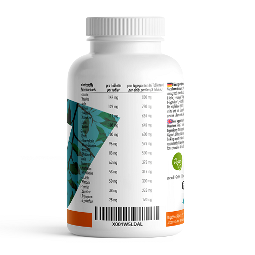 ProFuel Aminosäuren Komplex - 240 Tabl. - Fitness Shop - PowerPumperz
