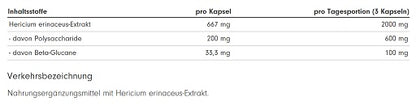 ProFuel Lion's Mane Vitalpilz 180 Kapseln - Fitness Shop - PowerPumperz