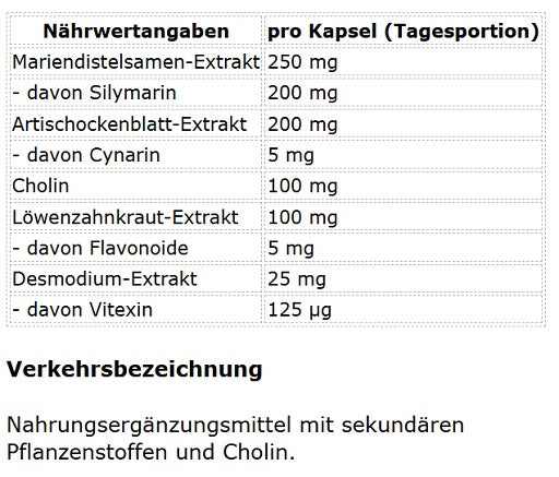 ProFuel Mariendistel Komplex 120 Kapseln - Fitness Shop - PowerPumperz