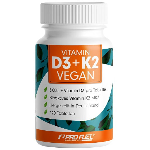 ProFuel Vitamin D3 & K2 120 Tabl. - Fitness Shop - PowerPumperz