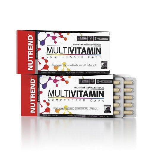 Nutrend Multivitamin Compressed 60 Kapseln - Fitness Shop - PowerPumperz