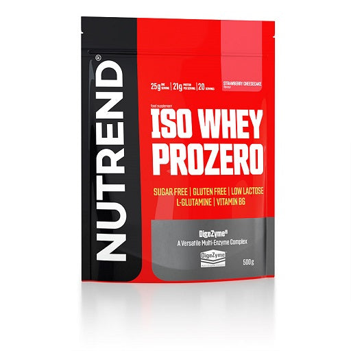 Nutrend ISO WHEY PROZERO 500g - Fitness Shop - PowerPumperz