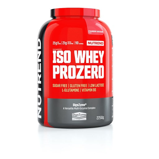 Nutrend ISO WHEY PROZERO 2250g - Fitness Shop - PowerPumperz