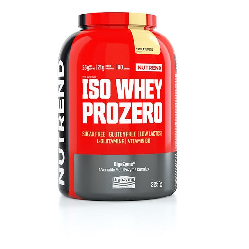 Nutrend ISO WHEY PROZERO 2250g - Fitness Shop - PowerPumperz