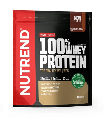 Nutrend 100% Whey Protein 1000g - Fitness Shop - PowerPumperz