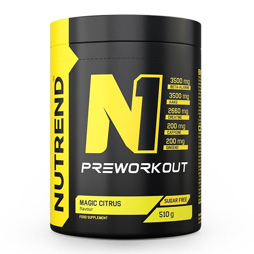 Nutrend N1 Preworkout 510g - Fitness Shop - PowerPumperz