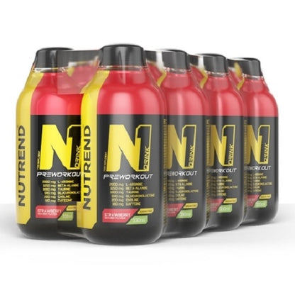 Nutrend N1 Preworkout Drink 8x330ml - Fitness Shop - PowerPumperz