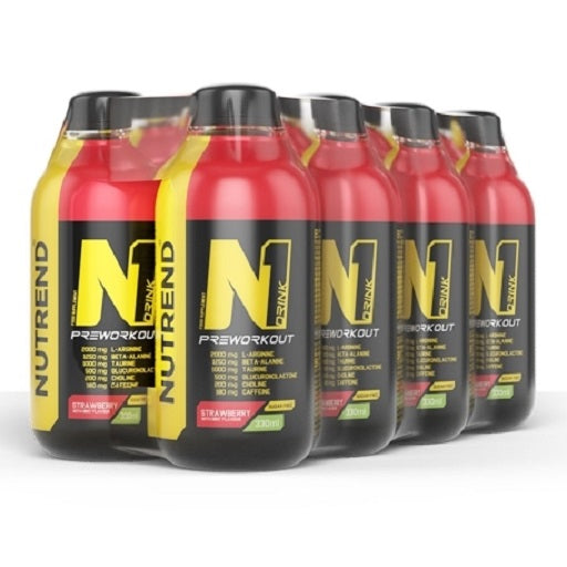 Nutrend N1 Preworkout Drink 8x330ml - Fitness Shop - PowerPumperz